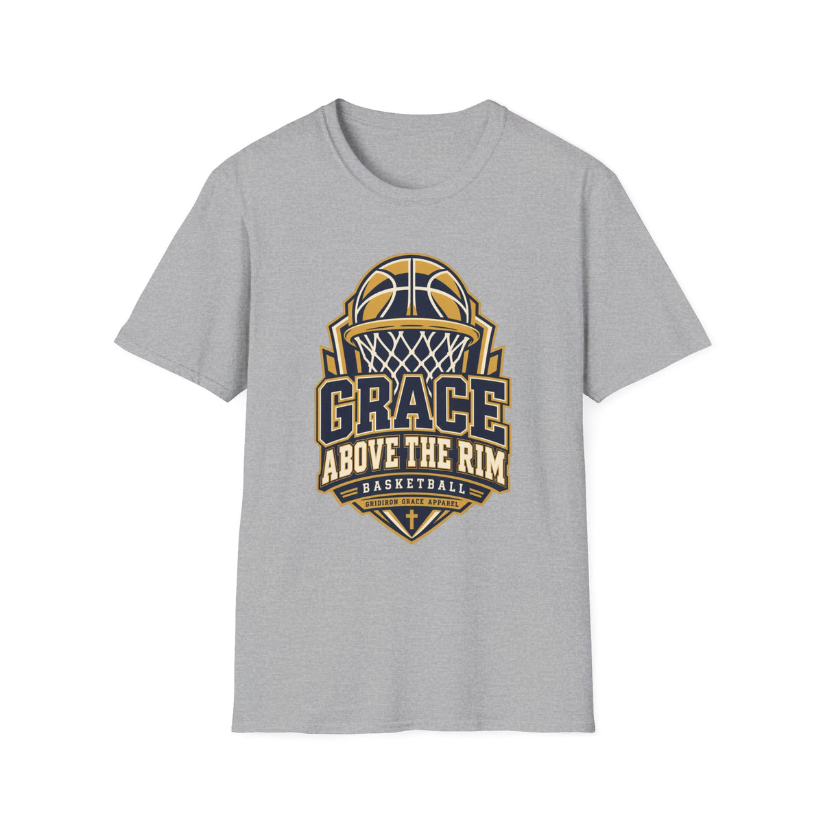 Grace Above the Rim Basketball T-Shirt