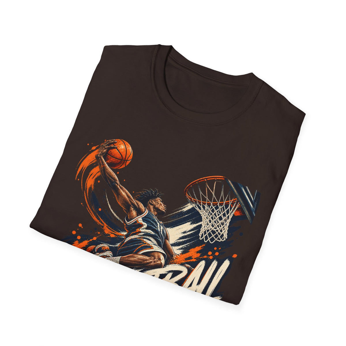 Basketball Dunk Graphic T-Shirt