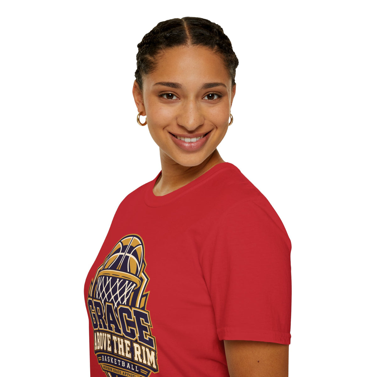 Grace Above the Rim Basketball T-Shirt
