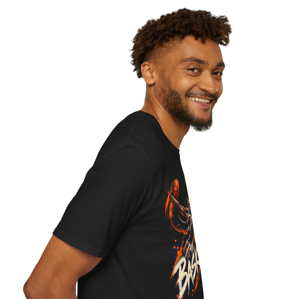 Basketball Dunk Graphic T-Shirt