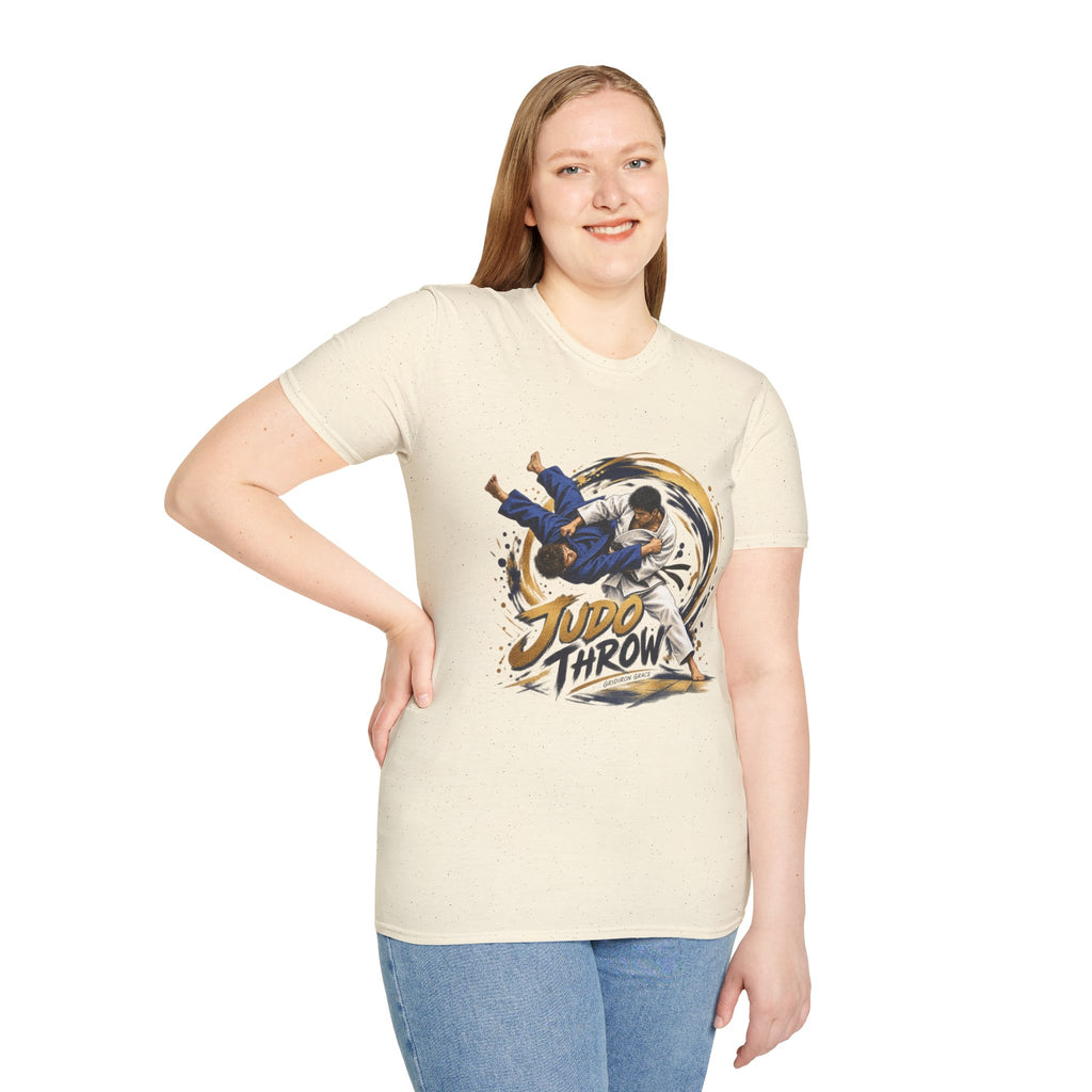 Judo Throw T-Shirt – Dynamic Martial Arts Graphic Tee