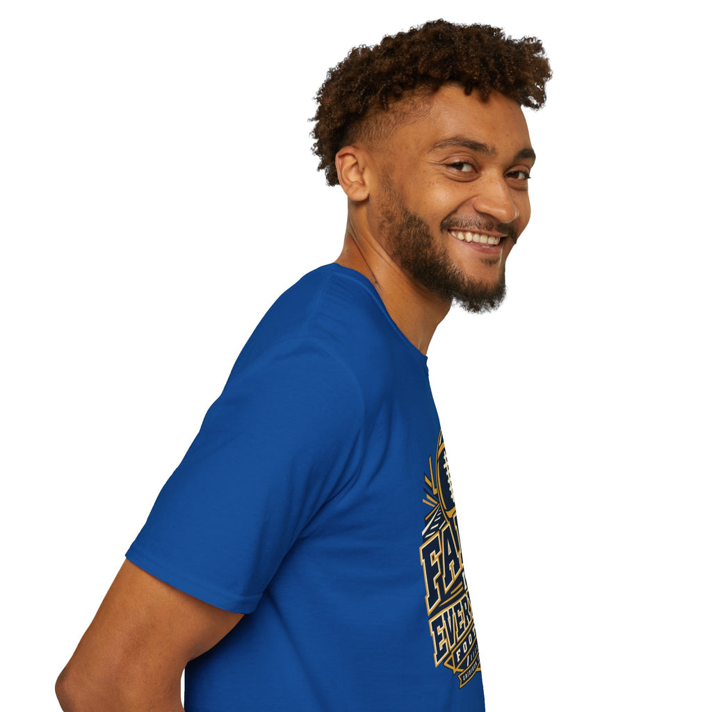Faith in Every Play Football T-Shirt