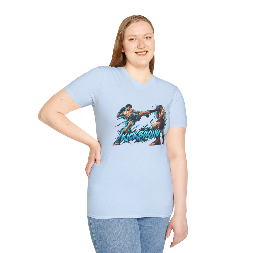 Kickboxing Graphic T-Shirt — Retro Fighters Design
