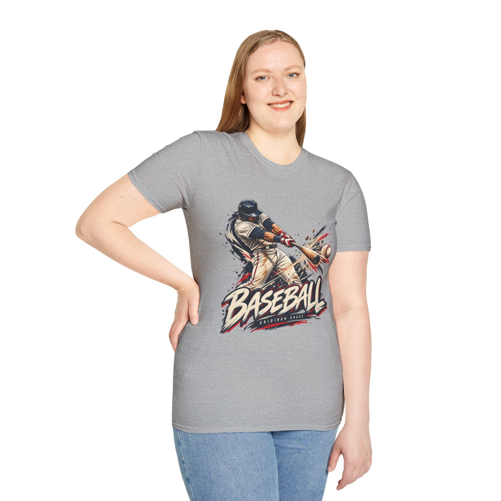 Baseball Batter Graphic T-Shirt — Vintage Action Sports Tee