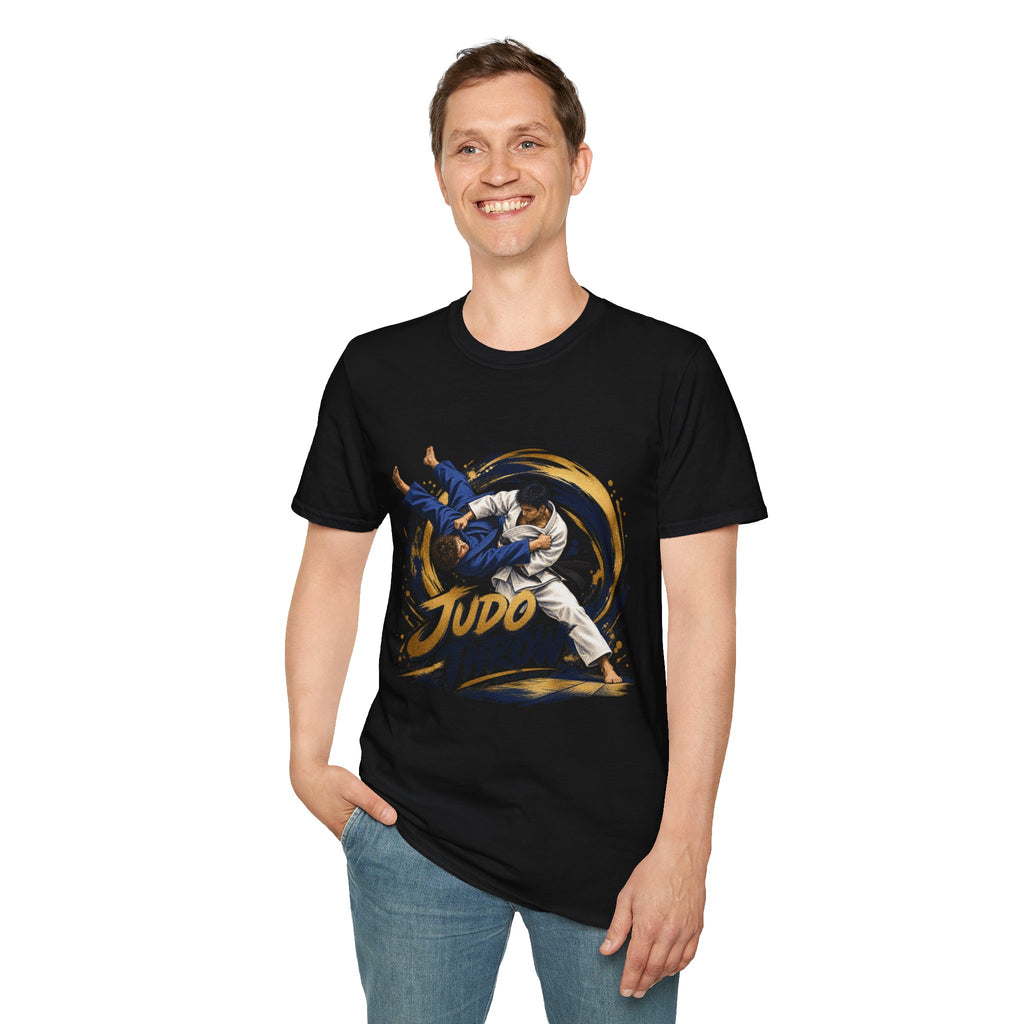 Judo Throw T-Shirt – Dynamic Martial Arts Graphic Tee