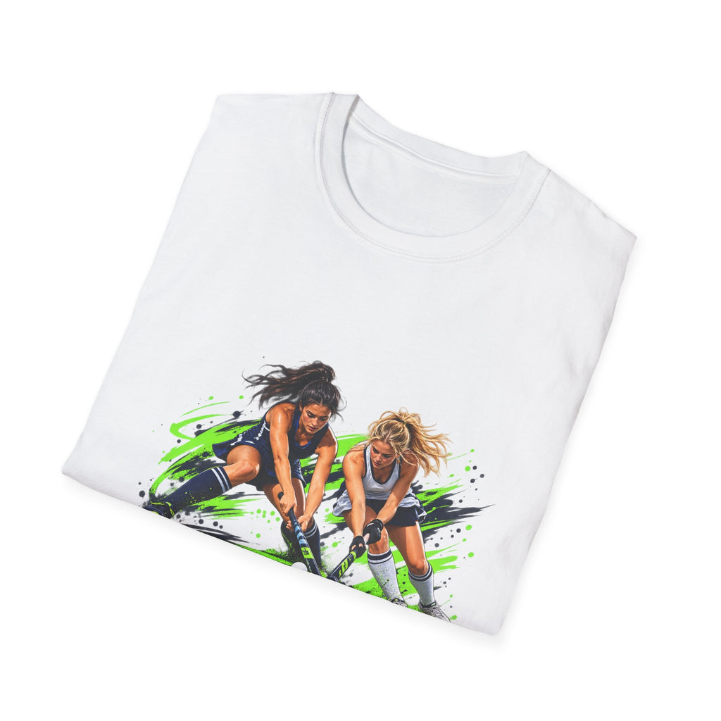 Field Hockey Players Graphic T-Shirt — Neon Action Sports Tee