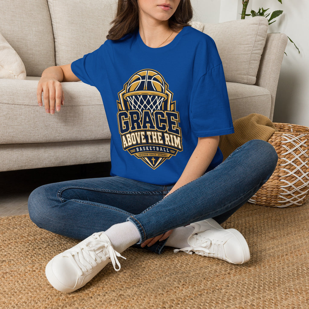 Grace Above the Rim Basketball T-Shirt