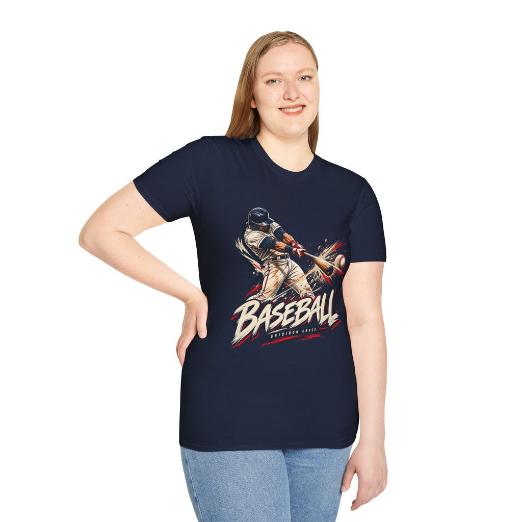 Baseball Batter Graphic T-Shirt — Vintage Action Sports Tee