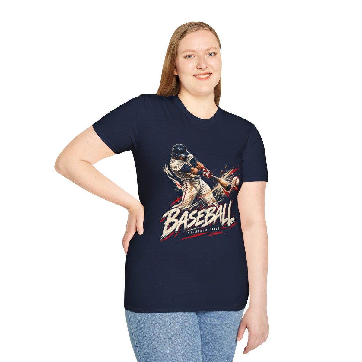 Baseball Batter Graphic T-Shirt — Vintage Action Sports Tee