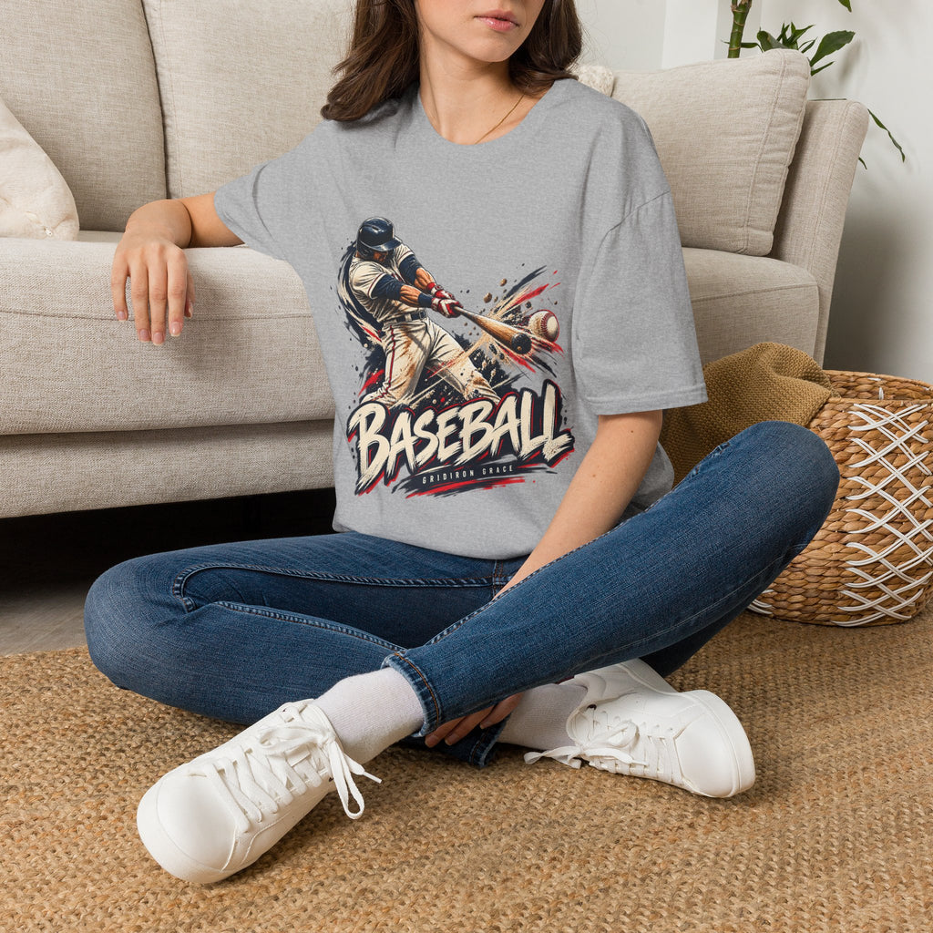 Baseball Batter Graphic T-Shirt — Vintage Action Sports Tee