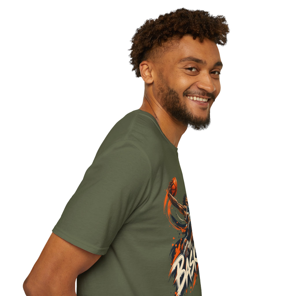 Basketball Dunk Graphic T-Shirt