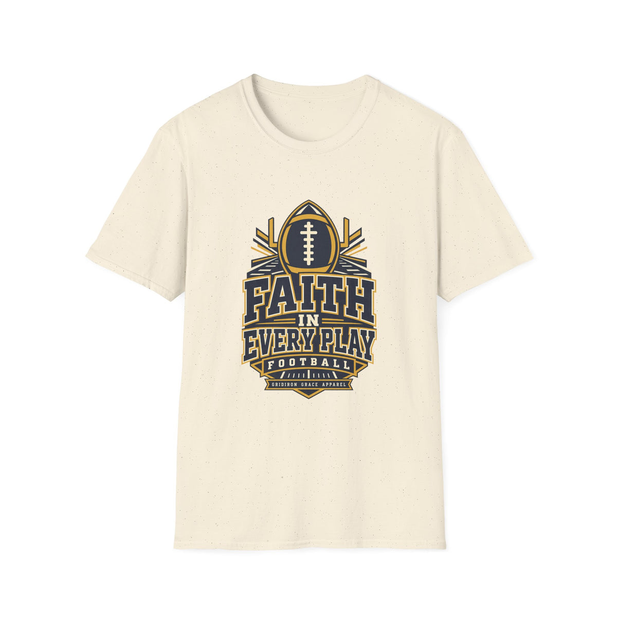 Faith in Every Play Football T-Shirt