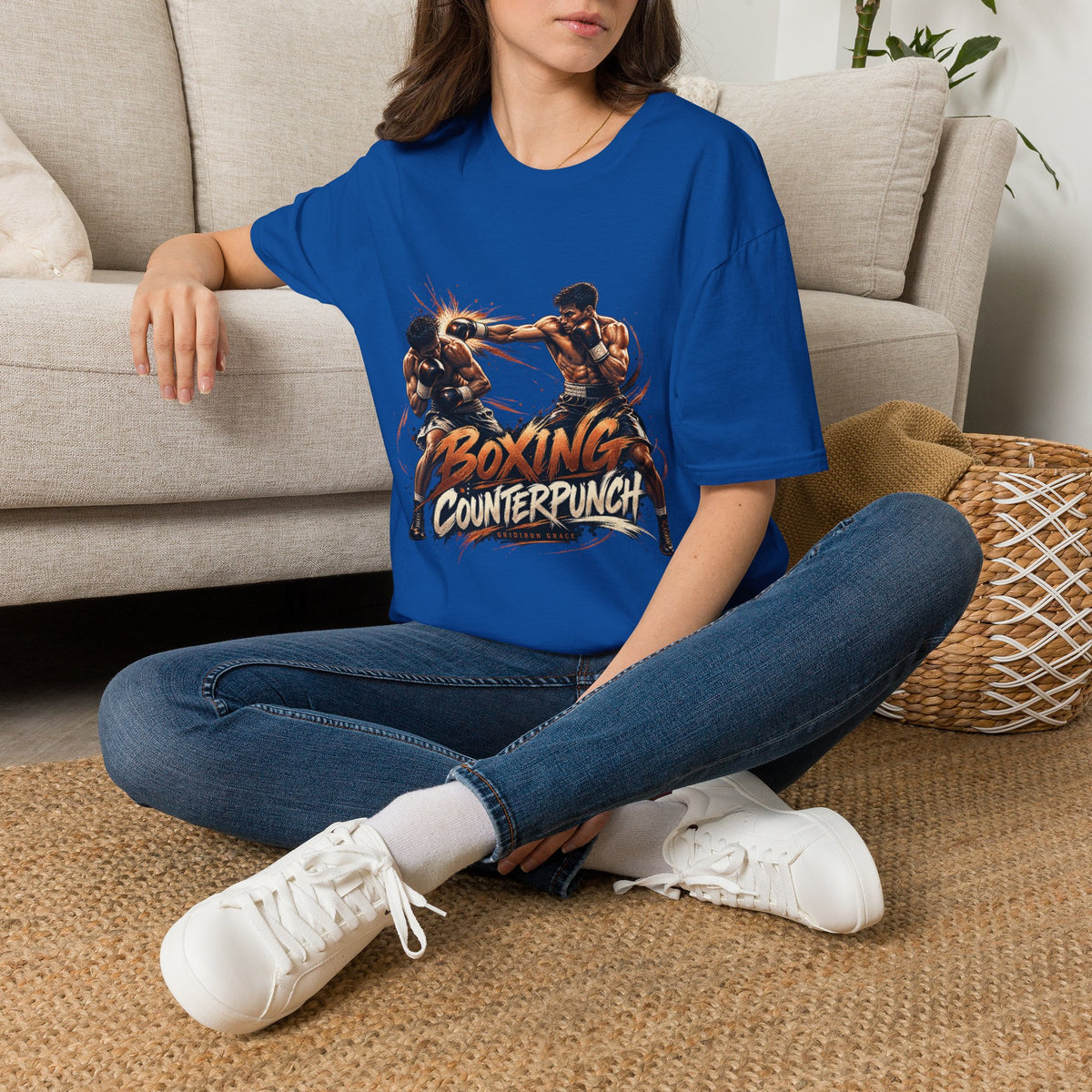 Boxing Counterpunch T-Shirt – Vintage Fight Club Graphic Tee
