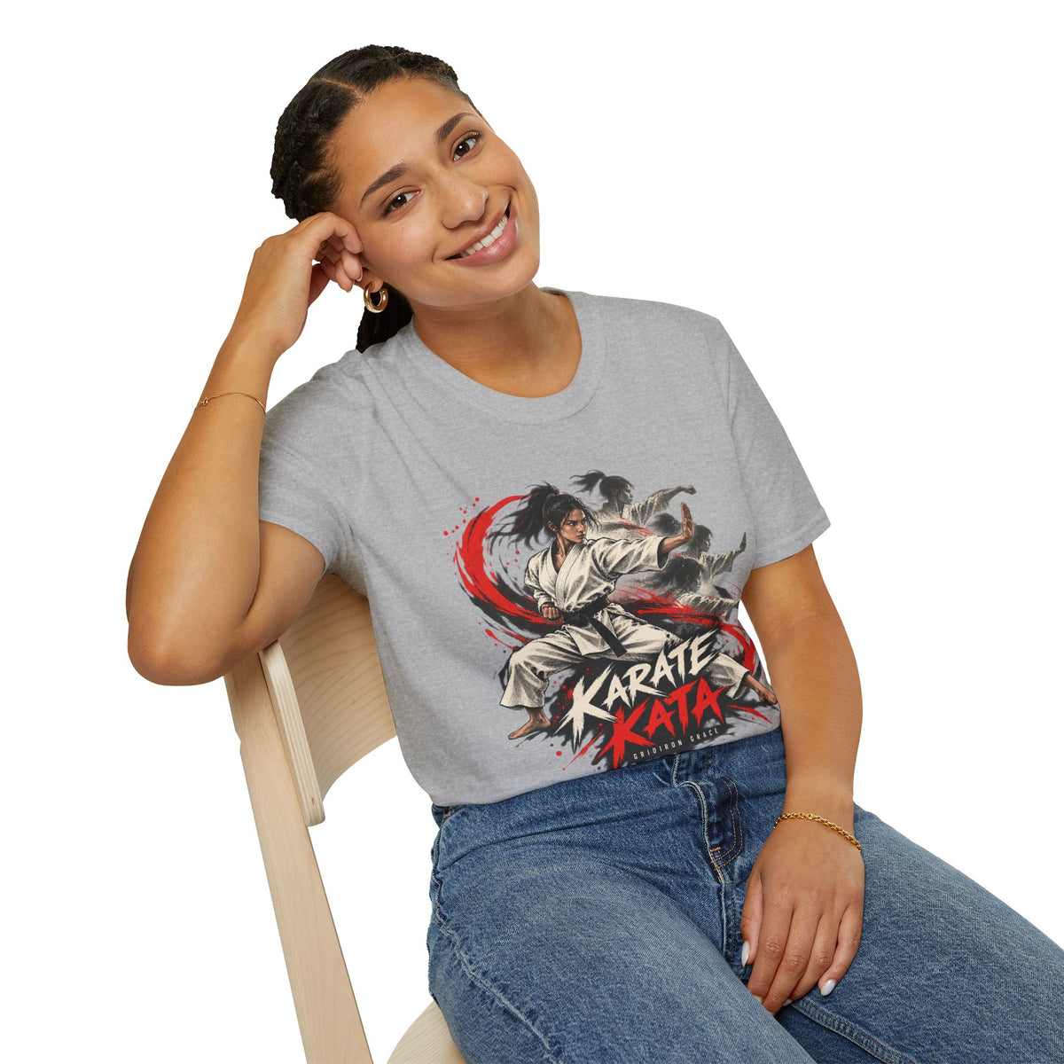 Karate Kata T-Shirt — Dynamic Martial Arts Graphic Tee