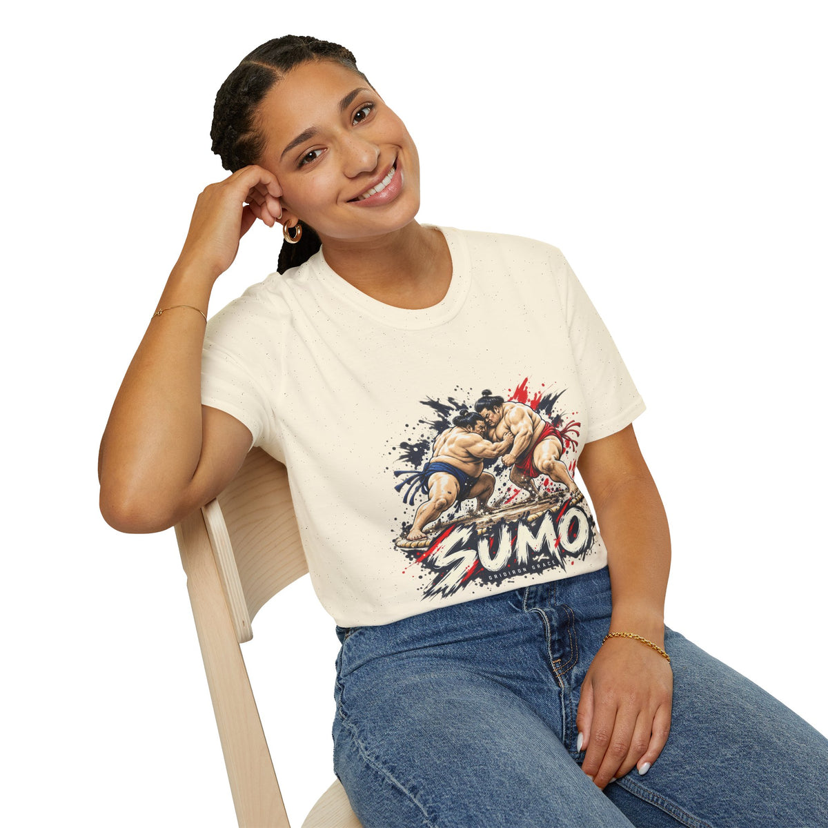 Sumo Wrestling T-Shirt — Vintage Clash Graphic Tee