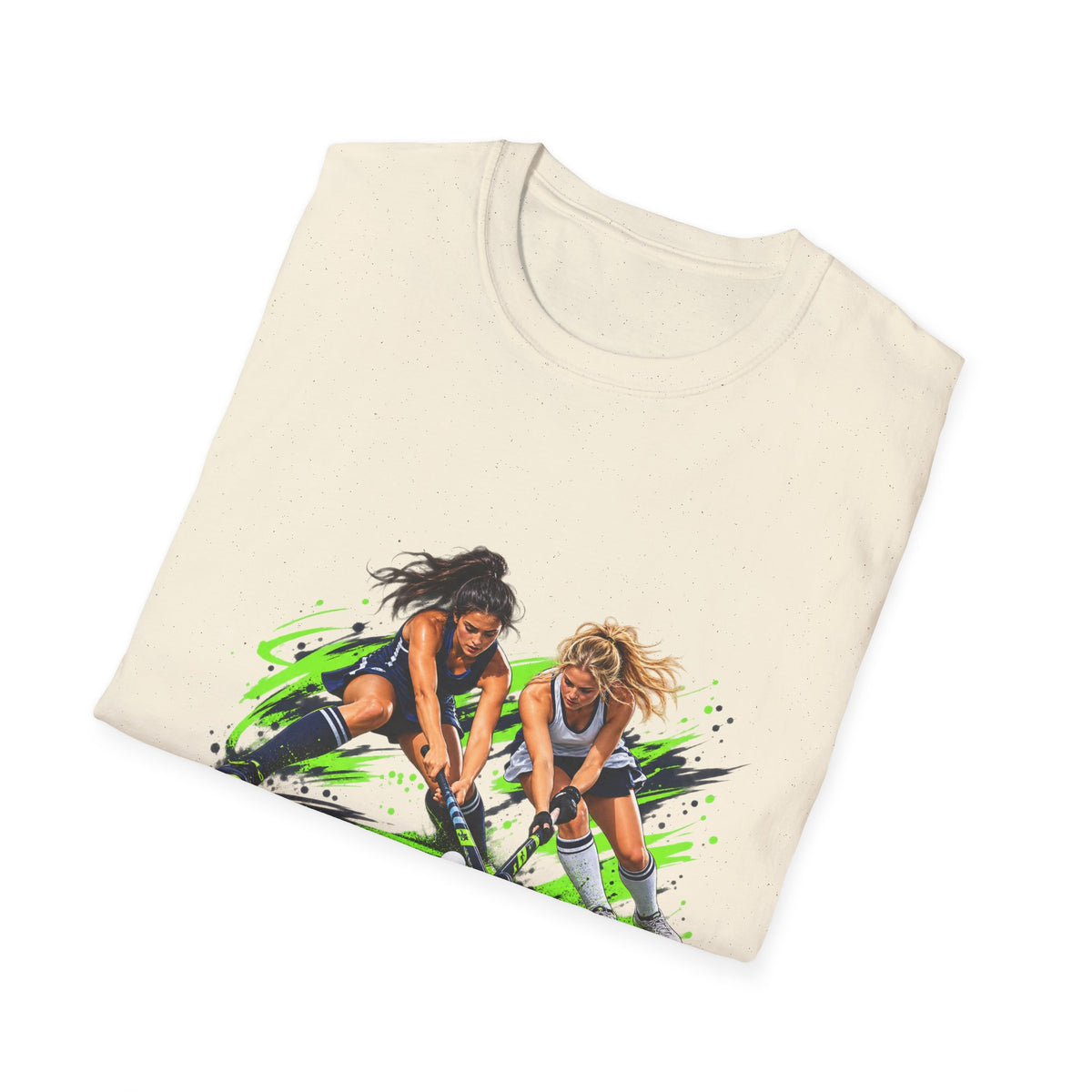 Field Hockey Players Graphic T-Shirt — Neon Action Sports Tee