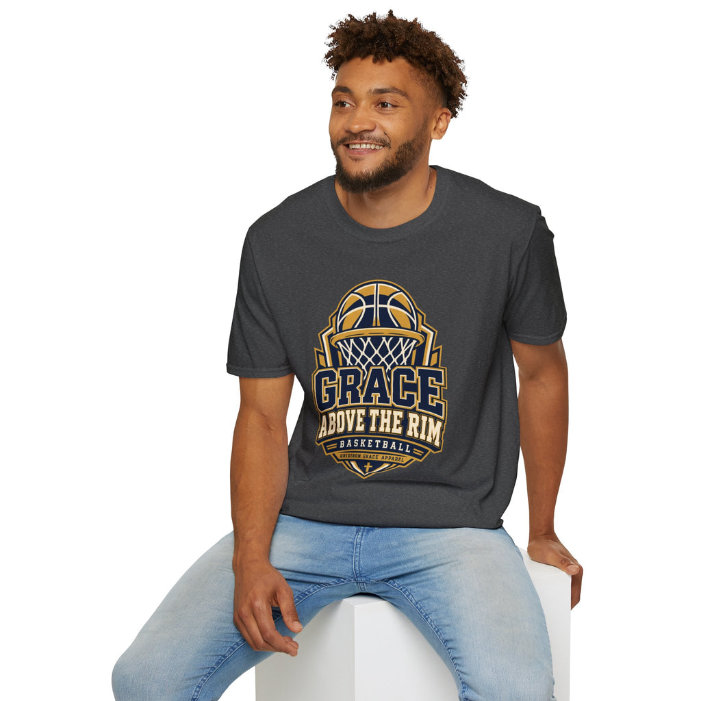 Grace Above the Rim Basketball T-Shirt