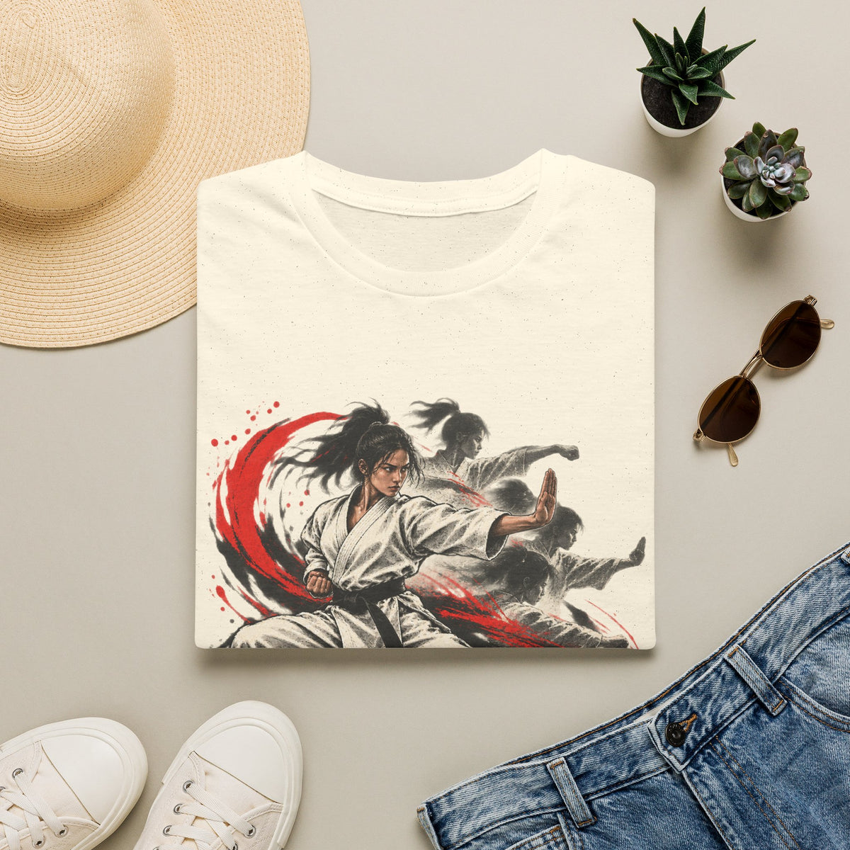 Karate Kata T-Shirt — Martial Arts Graphic Tee