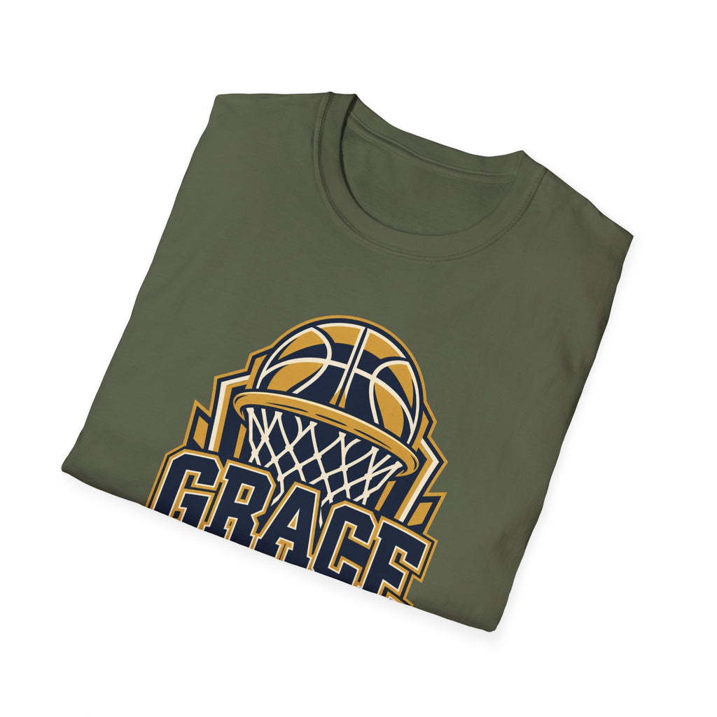 Grace Above the Rim Basketball T-Shirt