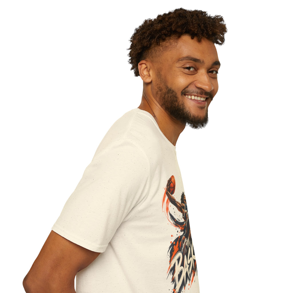 Basketball Dunk Graphic T-Shirt