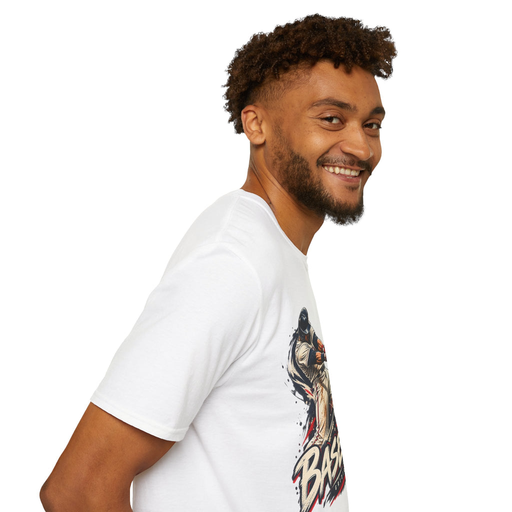 Baseball Batter Graphic T-Shirt — Vintage Action Sports Tee
