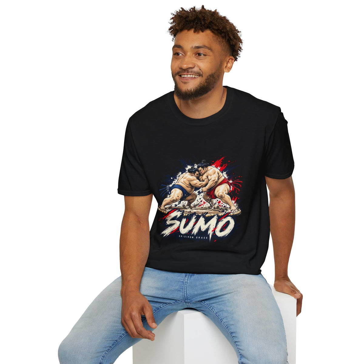 Sumo Wrestling T-Shirt — Vintage Clash Graphic Tee