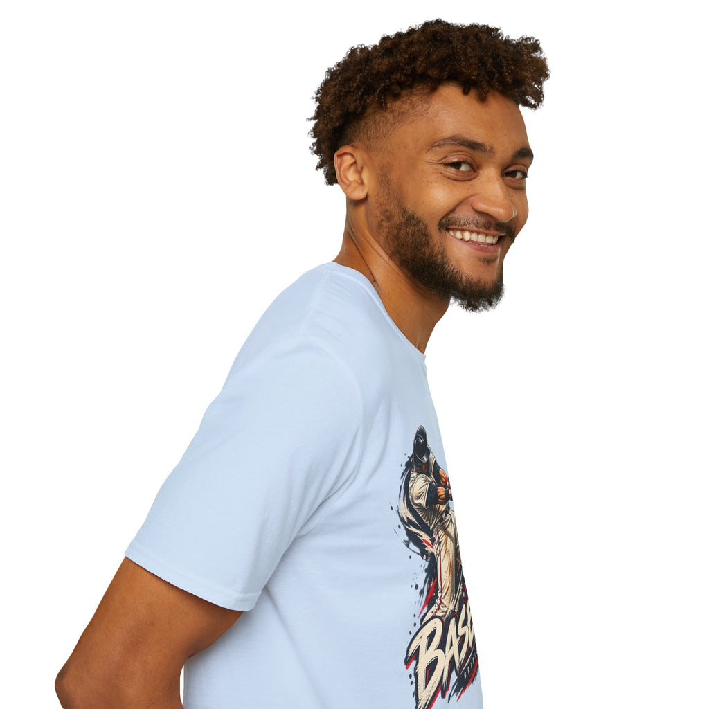 Baseball Batter Graphic T-Shirt — Vintage Action Sports Tee