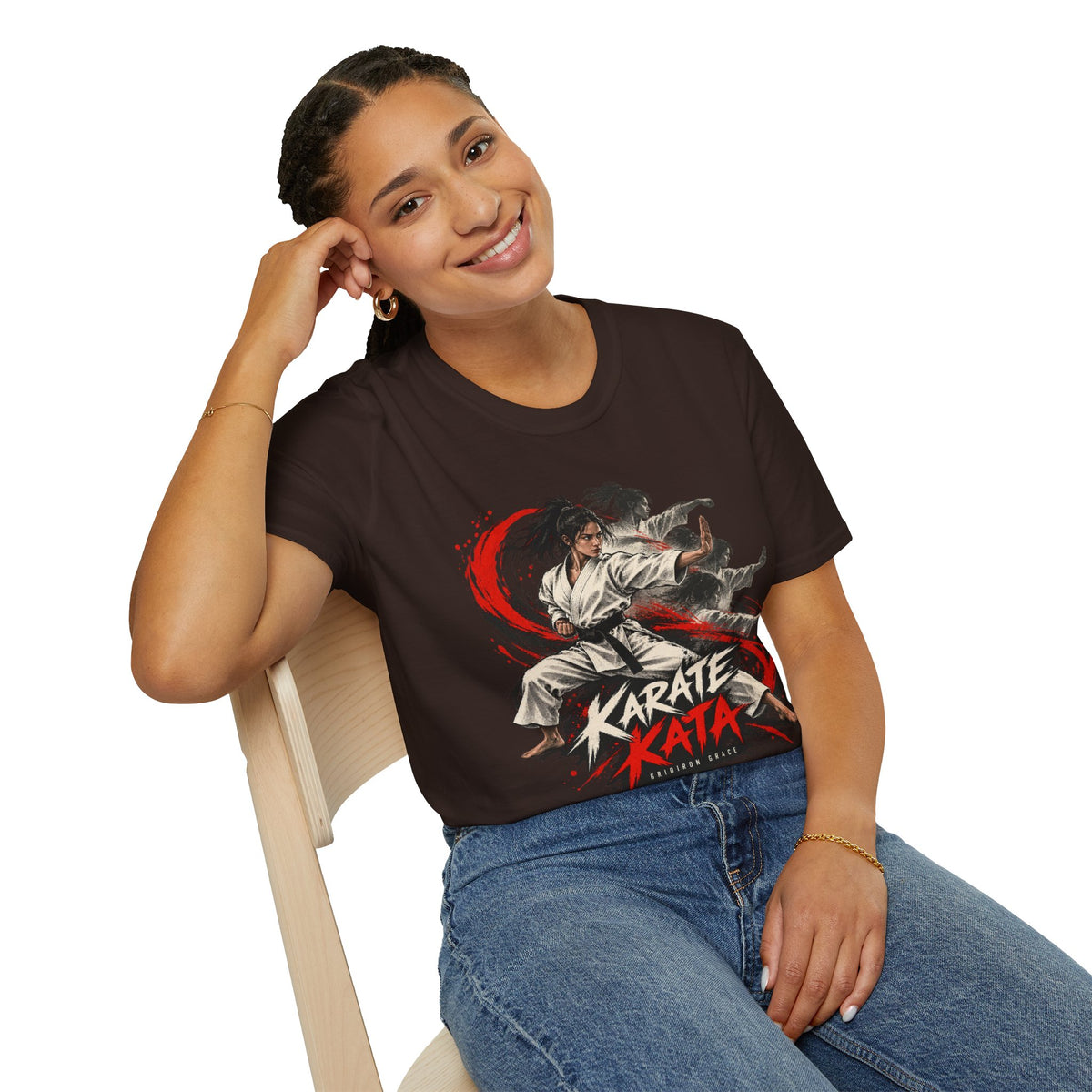 Karate Kata T-Shirt — Dynamic Martial Arts Graphic Tee