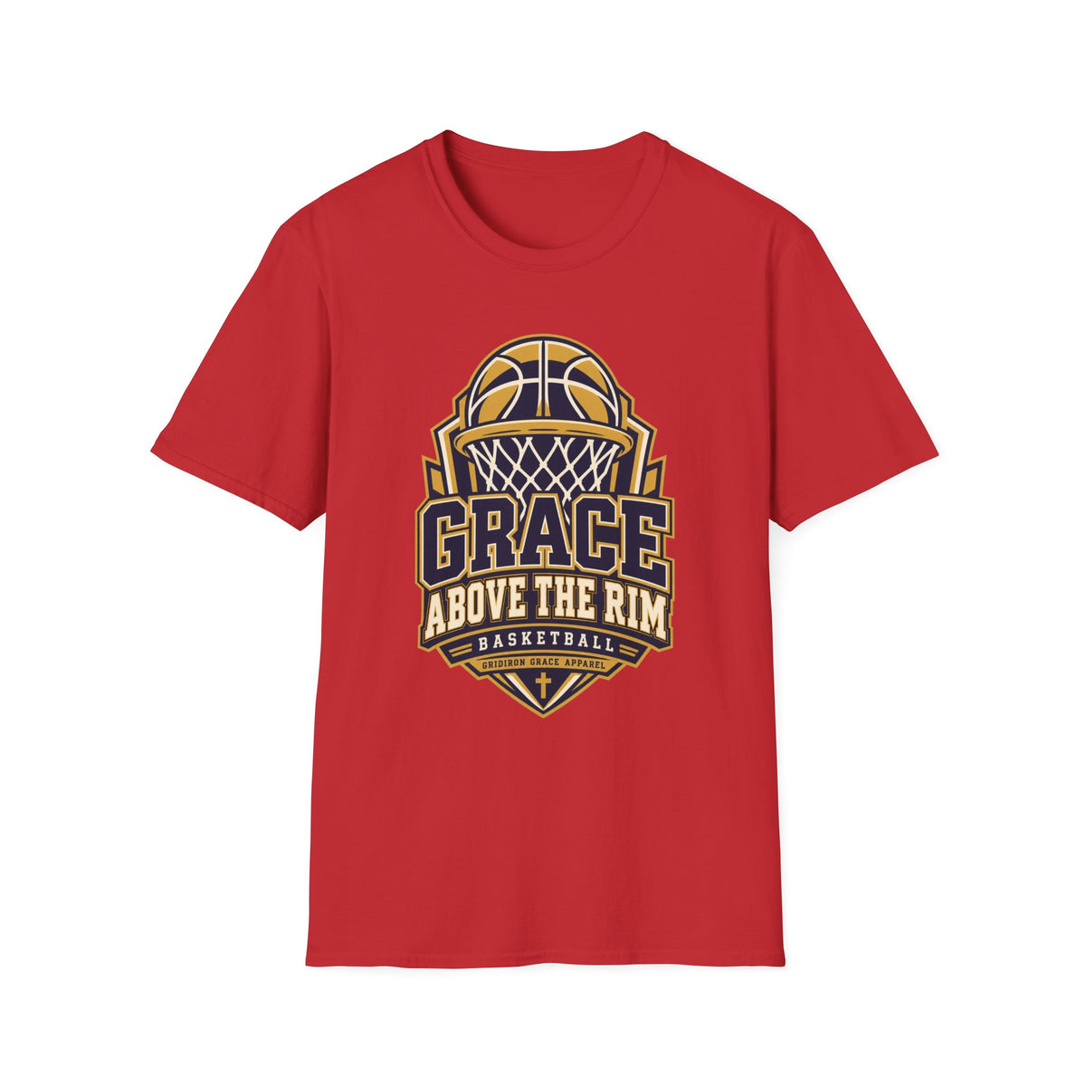 Grace Above the Rim Basketball T-Shirt