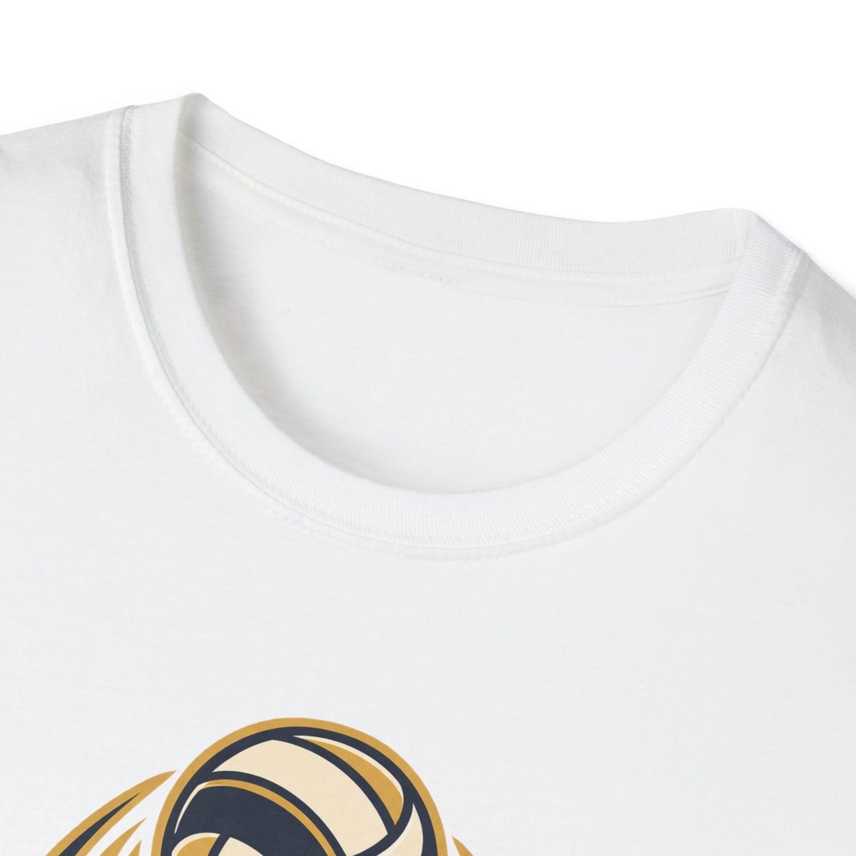 Volleyball "Rise With Grace" T-Shirt — Athletic Team Tee for Players & Fans