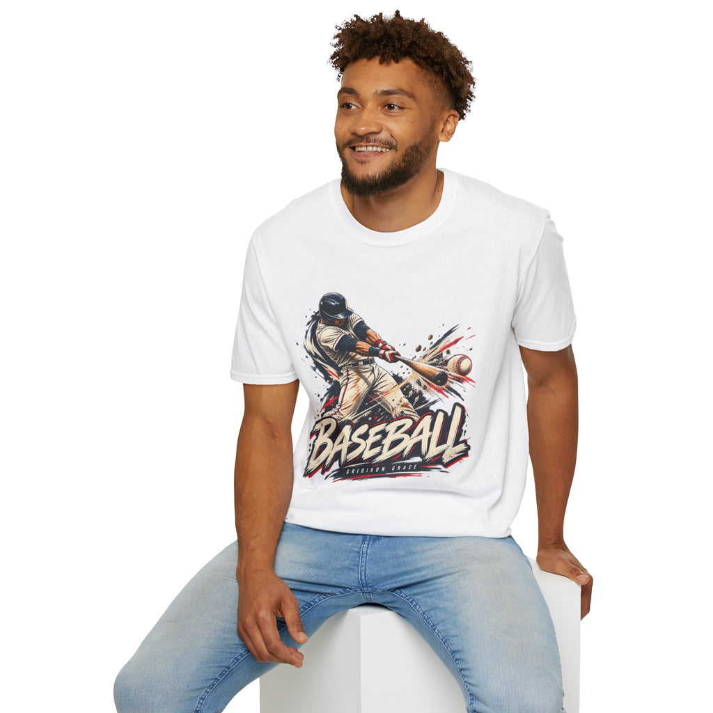 Baseball Batter Graphic T-Shirt — Vintage Action Sports Tee