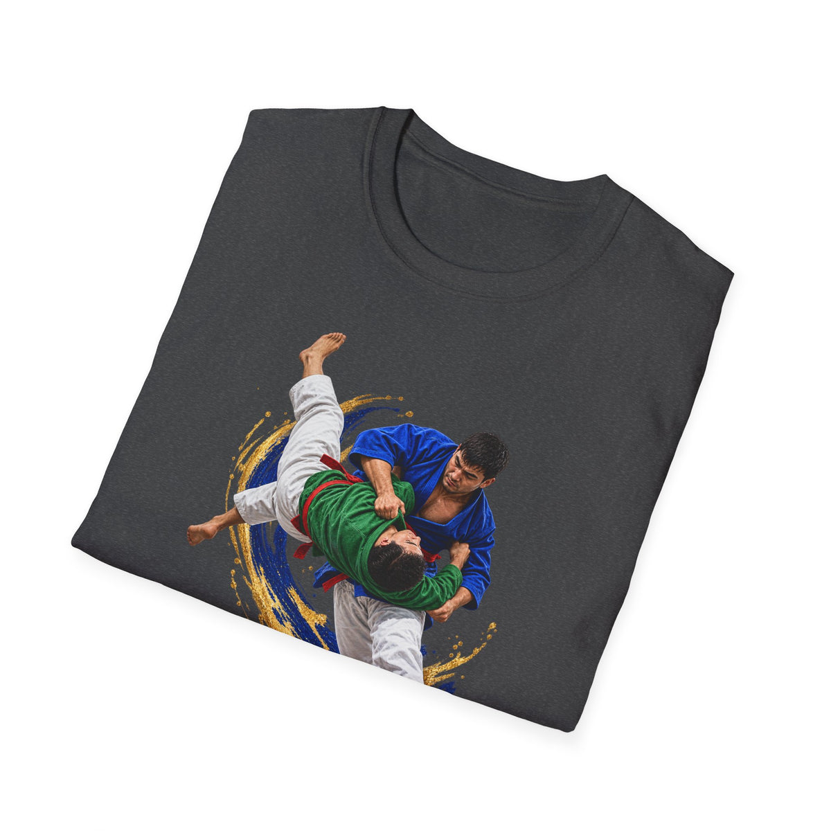 Kurash Wrestling T-Shirt — Traditional Kurash Throw Graphic Tee