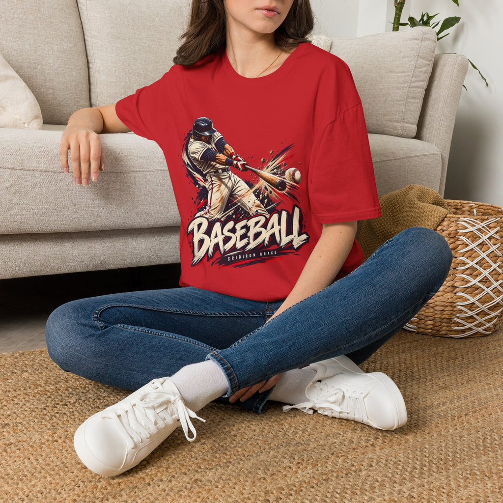 Baseball Batter Graphic T-Shirt — Vintage Action Sports Tee