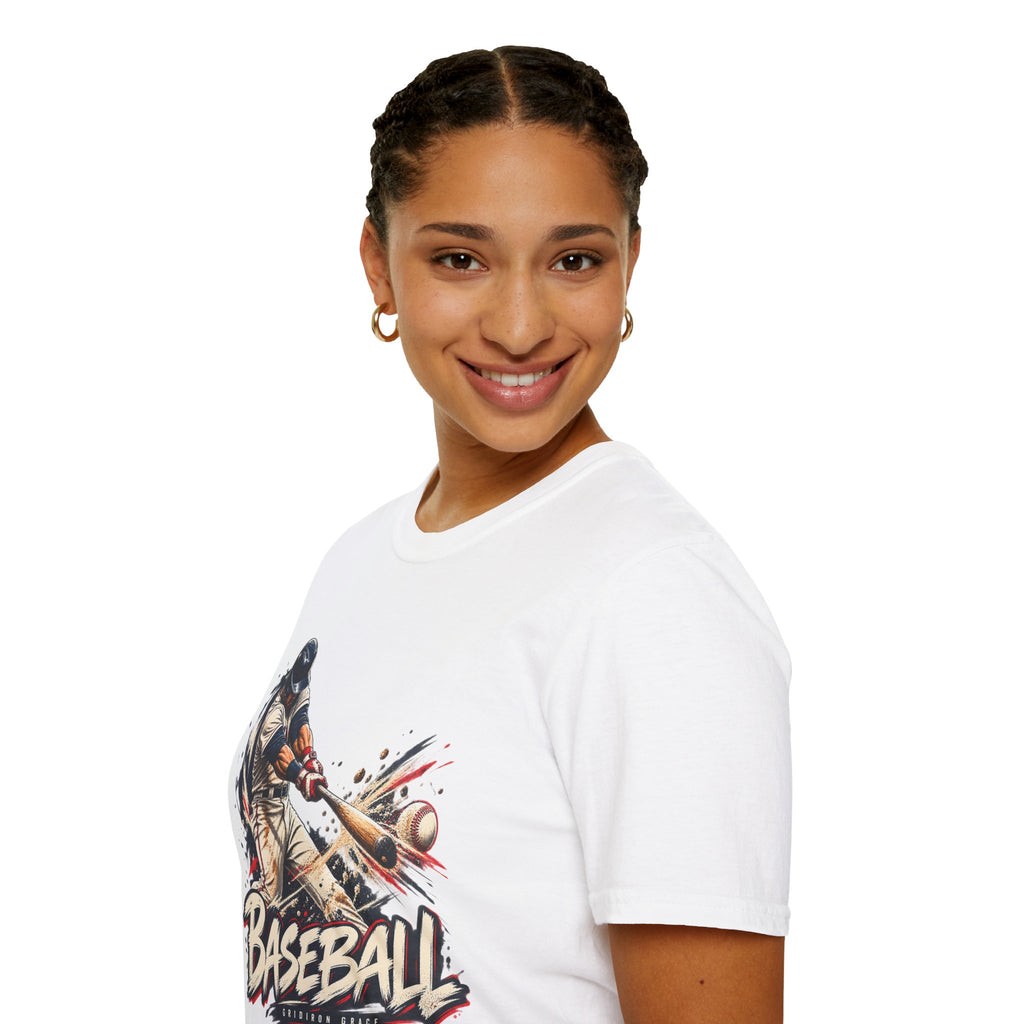 Baseball Batter Graphic T-Shirt — Vintage Action Sports Tee