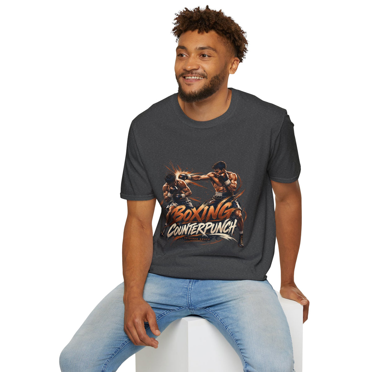 Boxing Counterpunch T-Shirt – Vintage Fight Club Graphic Tee