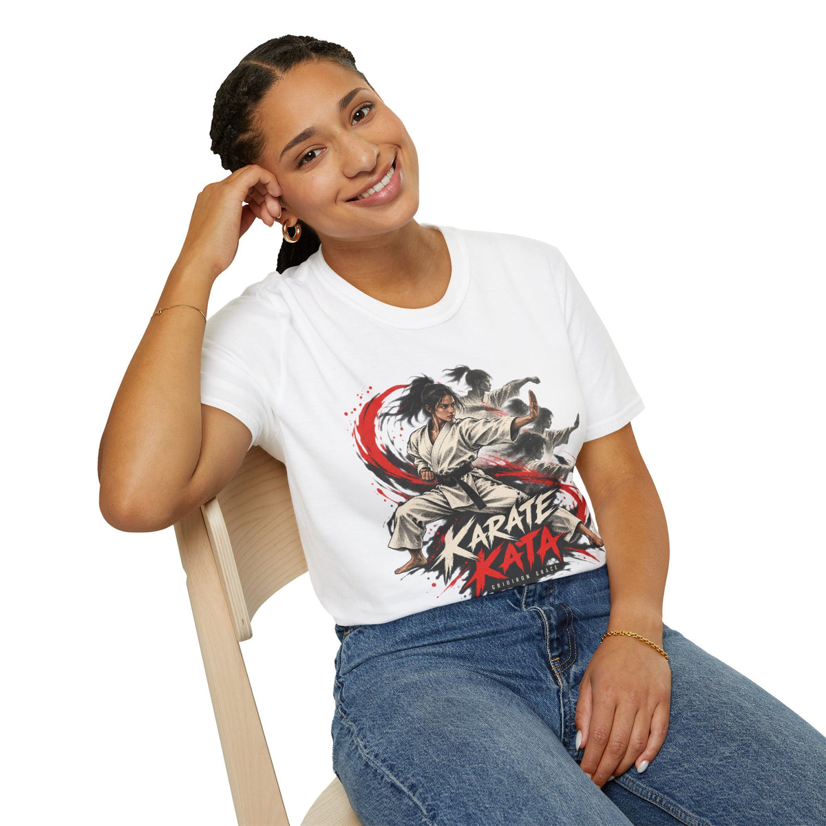 Karate Kata T-Shirt — Dynamic Martial Arts Graphic Tee