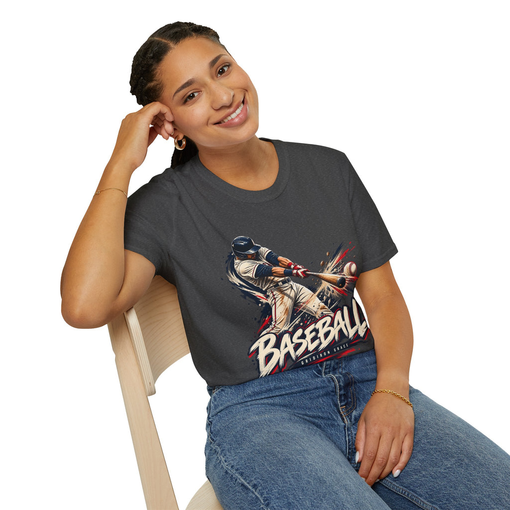 Baseball Batter Graphic T-Shirt — Vintage Action Sports Tee