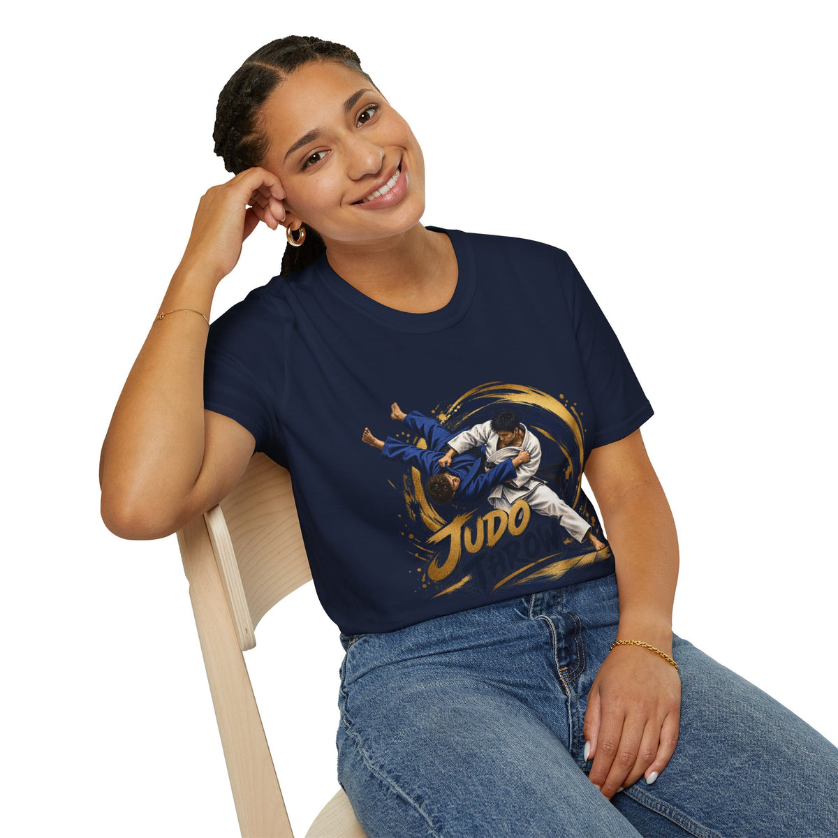 Judo Throw T-Shirt – Dynamic Martial Arts Graphic Tee