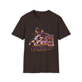 Handball Team Graphic T-Shirt — Retro Sports Players Design