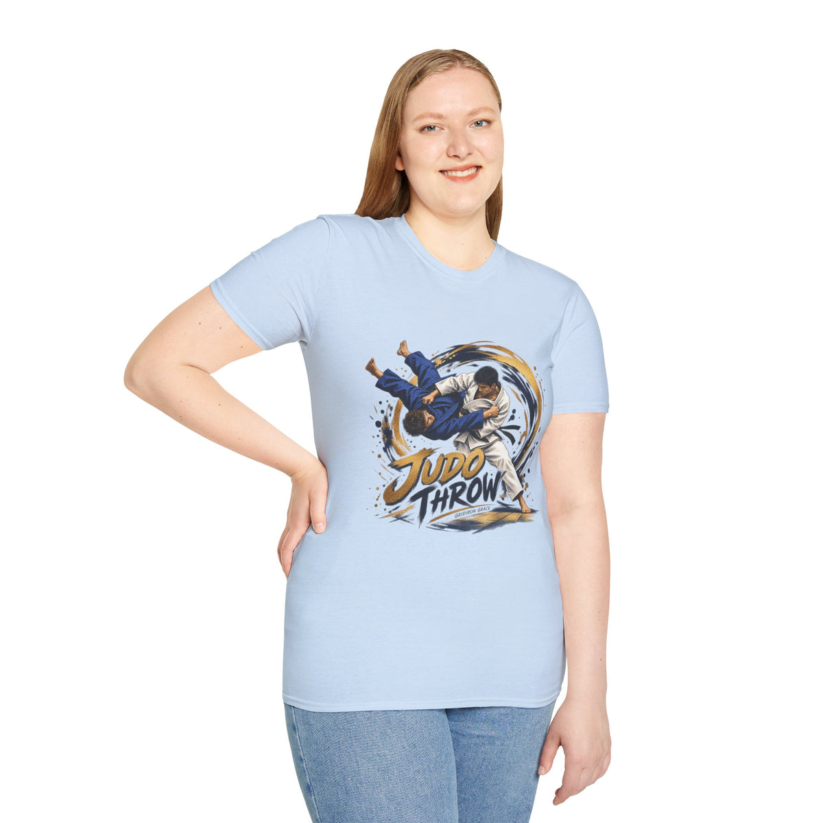 Judo Throw T-Shirt – Dynamic Martial Arts Graphic Tee