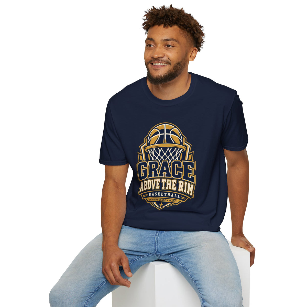 Grace Above the Rim Basketball T-Shirt