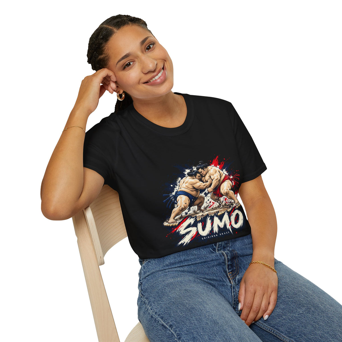 Sumo Wrestling T-Shirt — Vintage Clash Graphic Tee