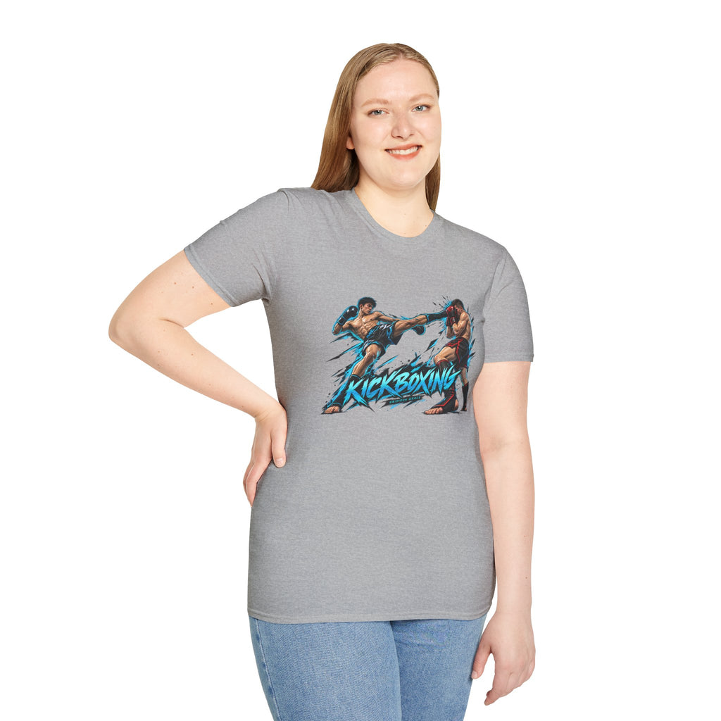 Kickboxing Graphic T-Shirt — Retro Fighters Design