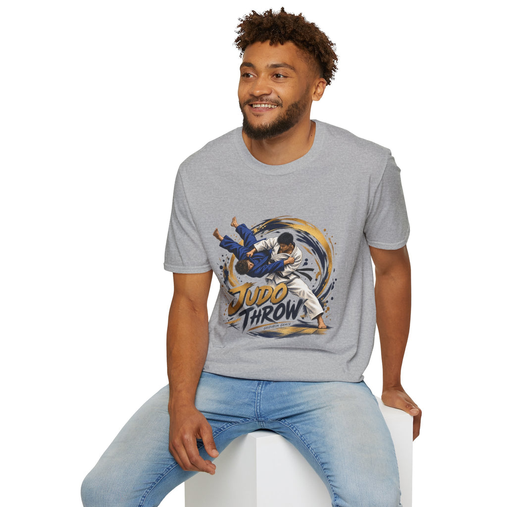 Judo Throw T-Shirt – Dynamic Martial Arts Graphic Tee