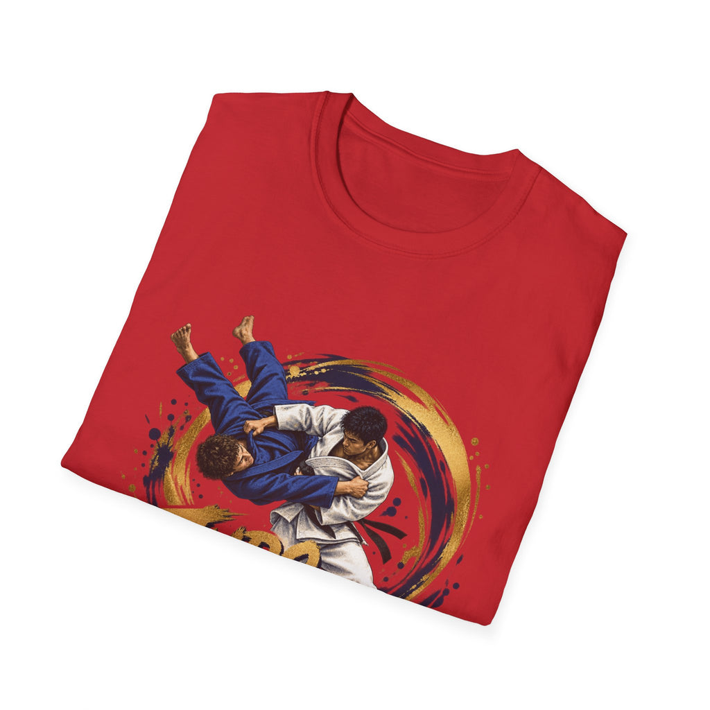 Judo Throw T-Shirt – Dynamic Martial Arts Graphic Tee