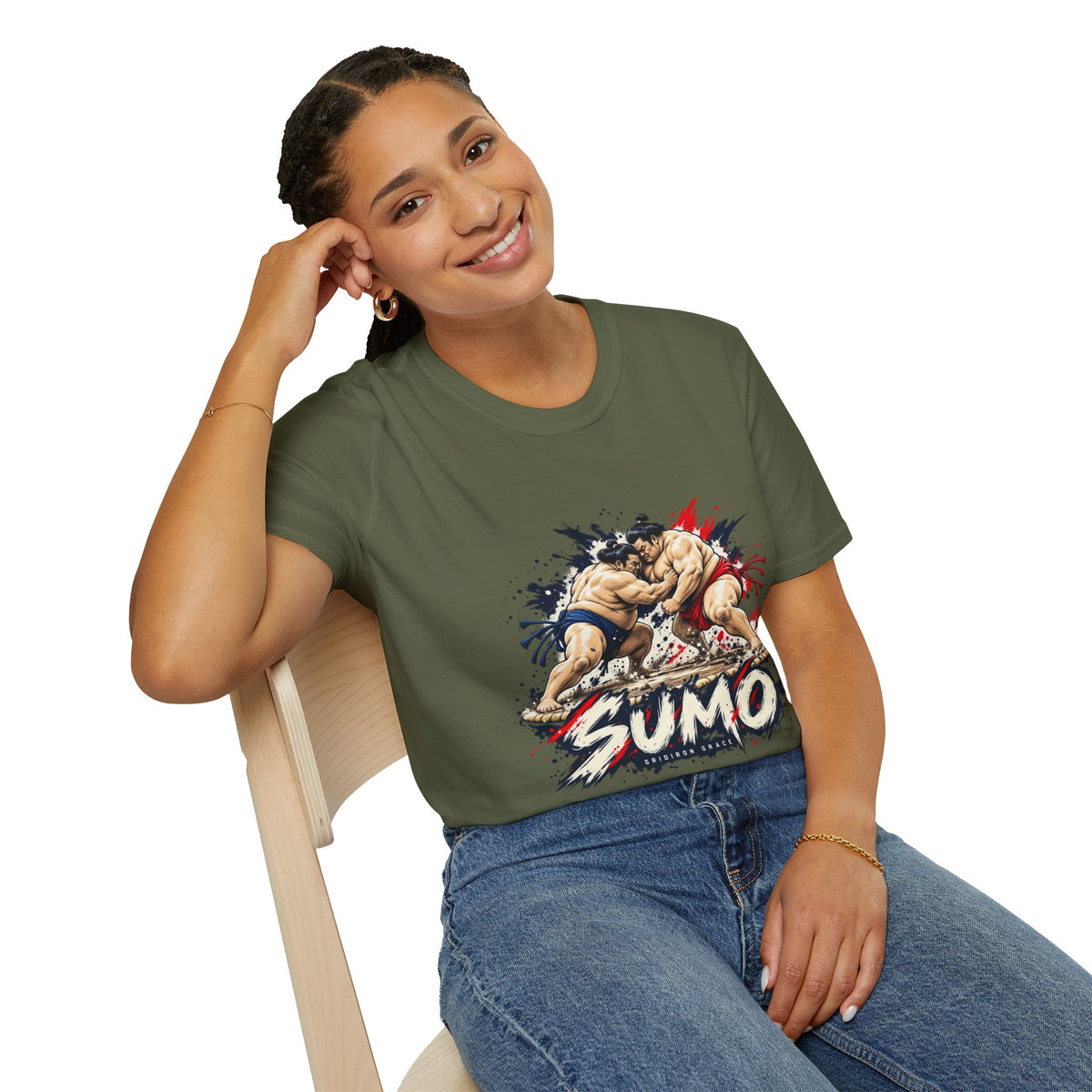 Sumo Wrestling T-Shirt — Vintage Clash Graphic Tee