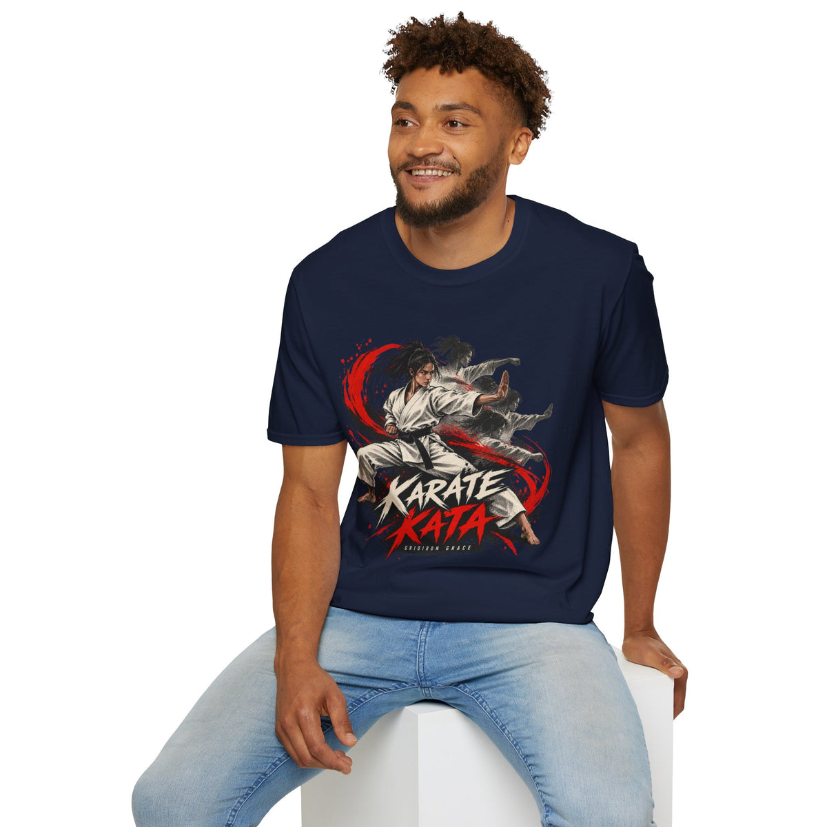 Karate Kata T-Shirt — Dynamic Martial Arts Graphic Tee