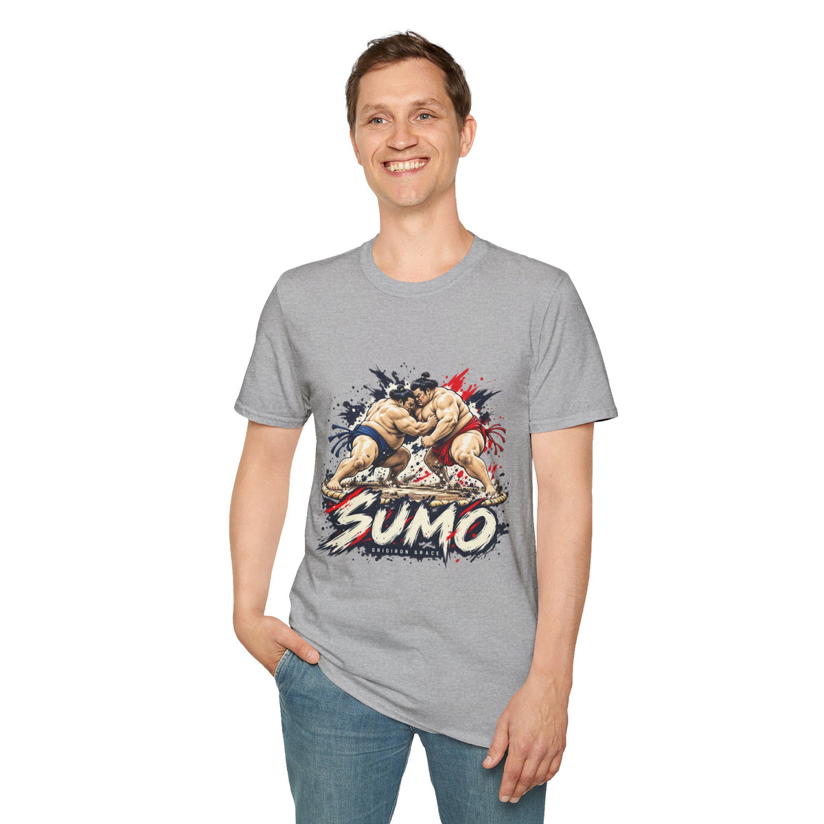Sumo Wrestling T-Shirt — Vintage Clash Graphic Tee