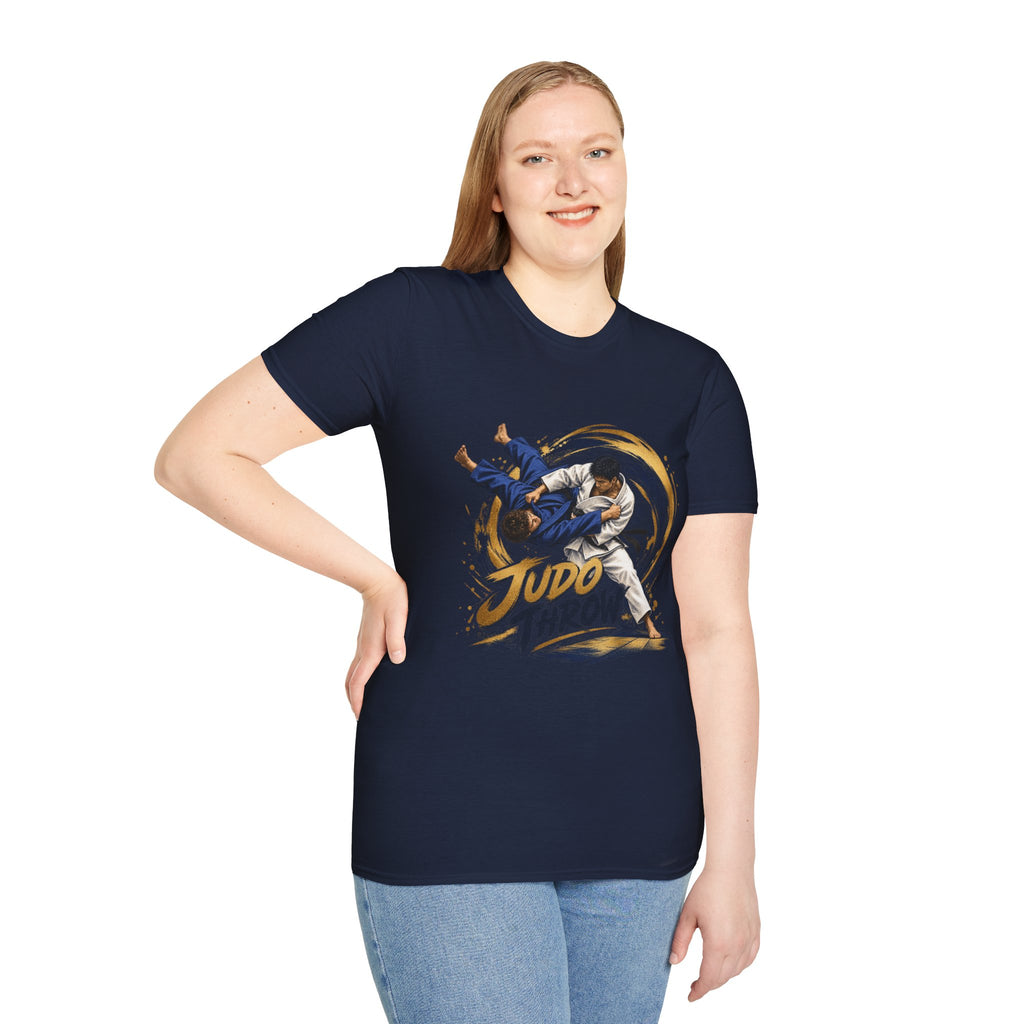 Judo Throw T-Shirt – Dynamic Martial Arts Graphic Tee