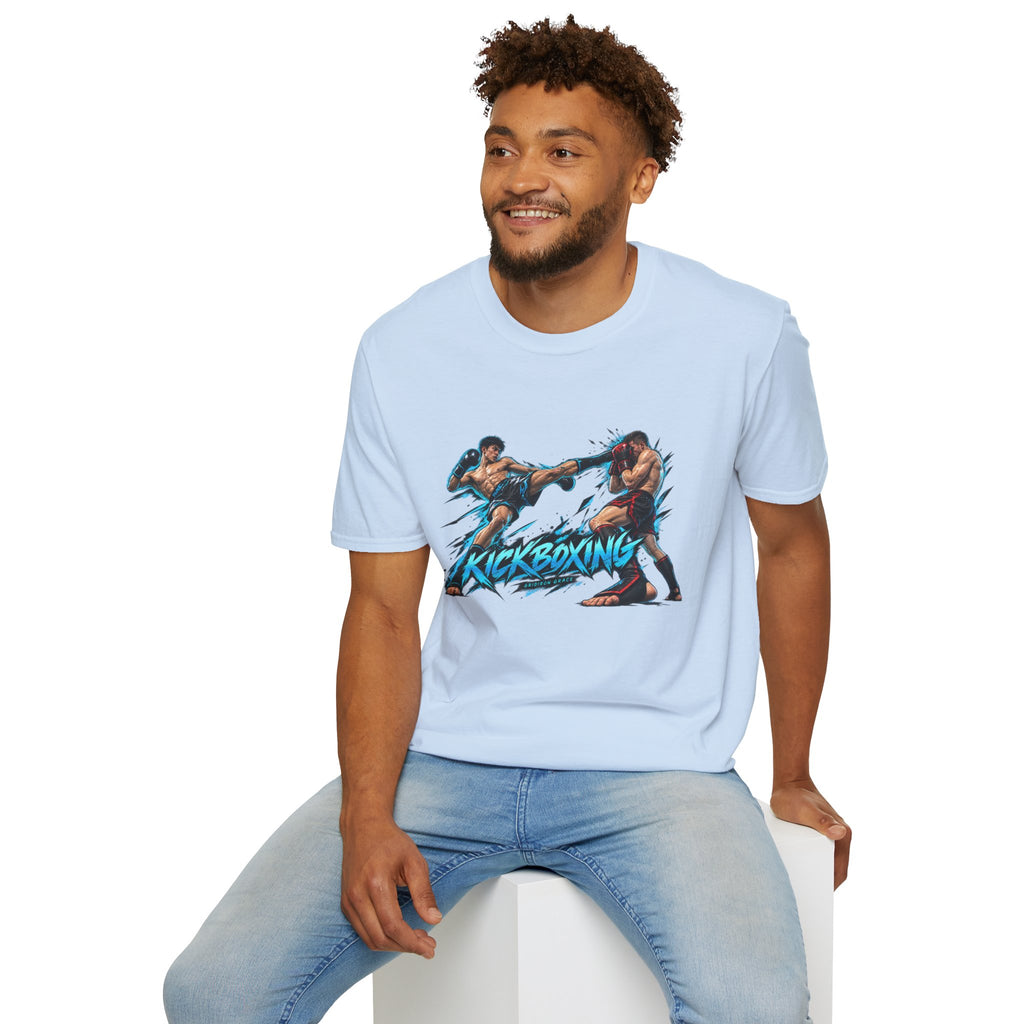Kickboxing Graphic T-Shirt — Retro Fighters Design